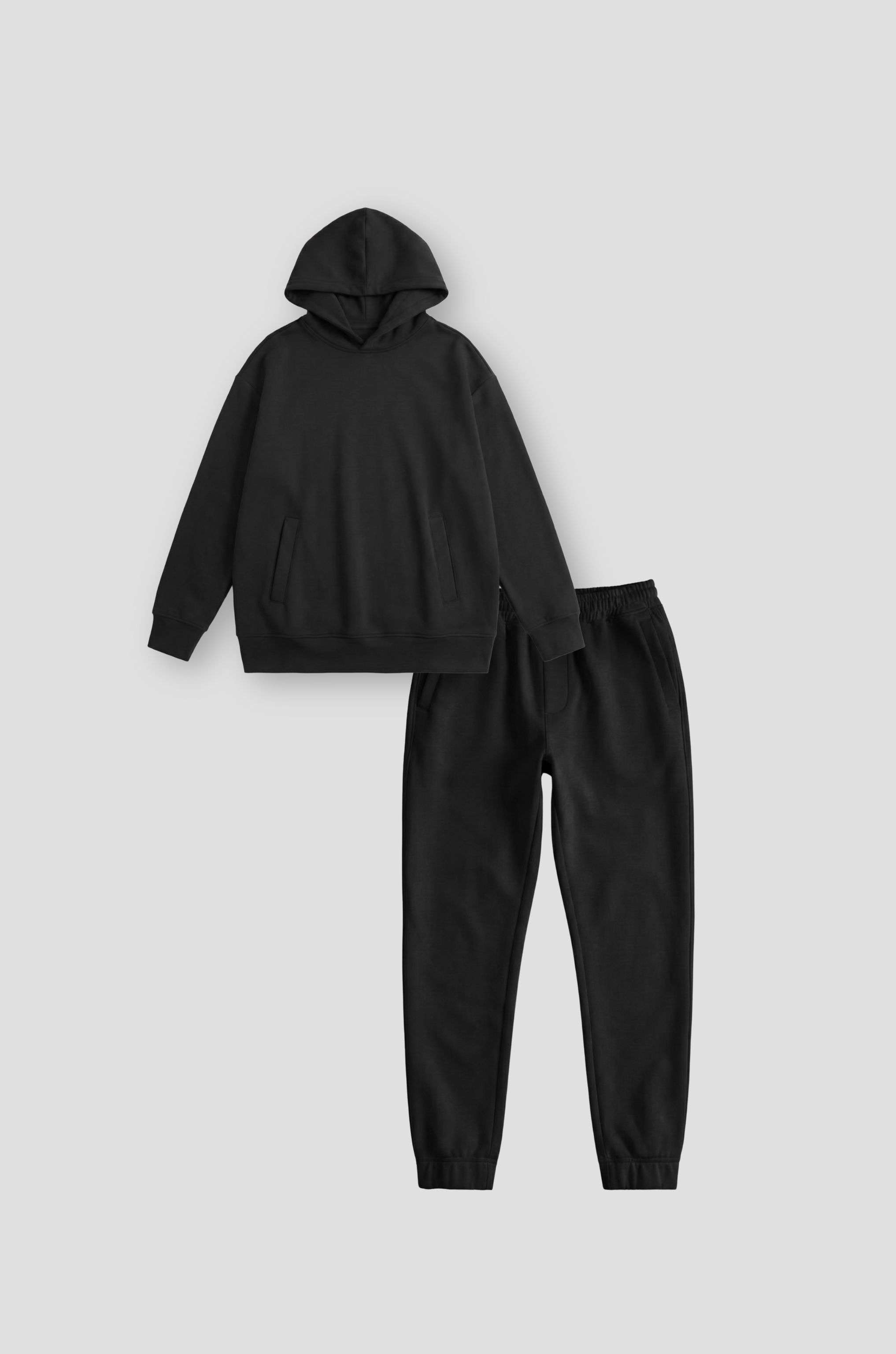 Set nỉ nam All-day Hoodie - Đen