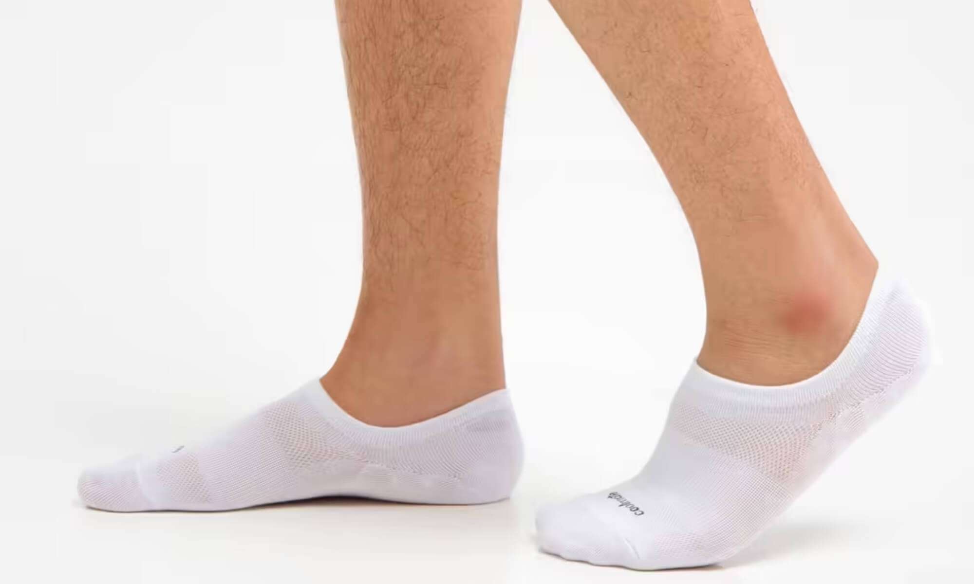 Tất cổ lười Coolmate dệt mesh thoáng khí, bám gót chắc, đi êm cả ngày