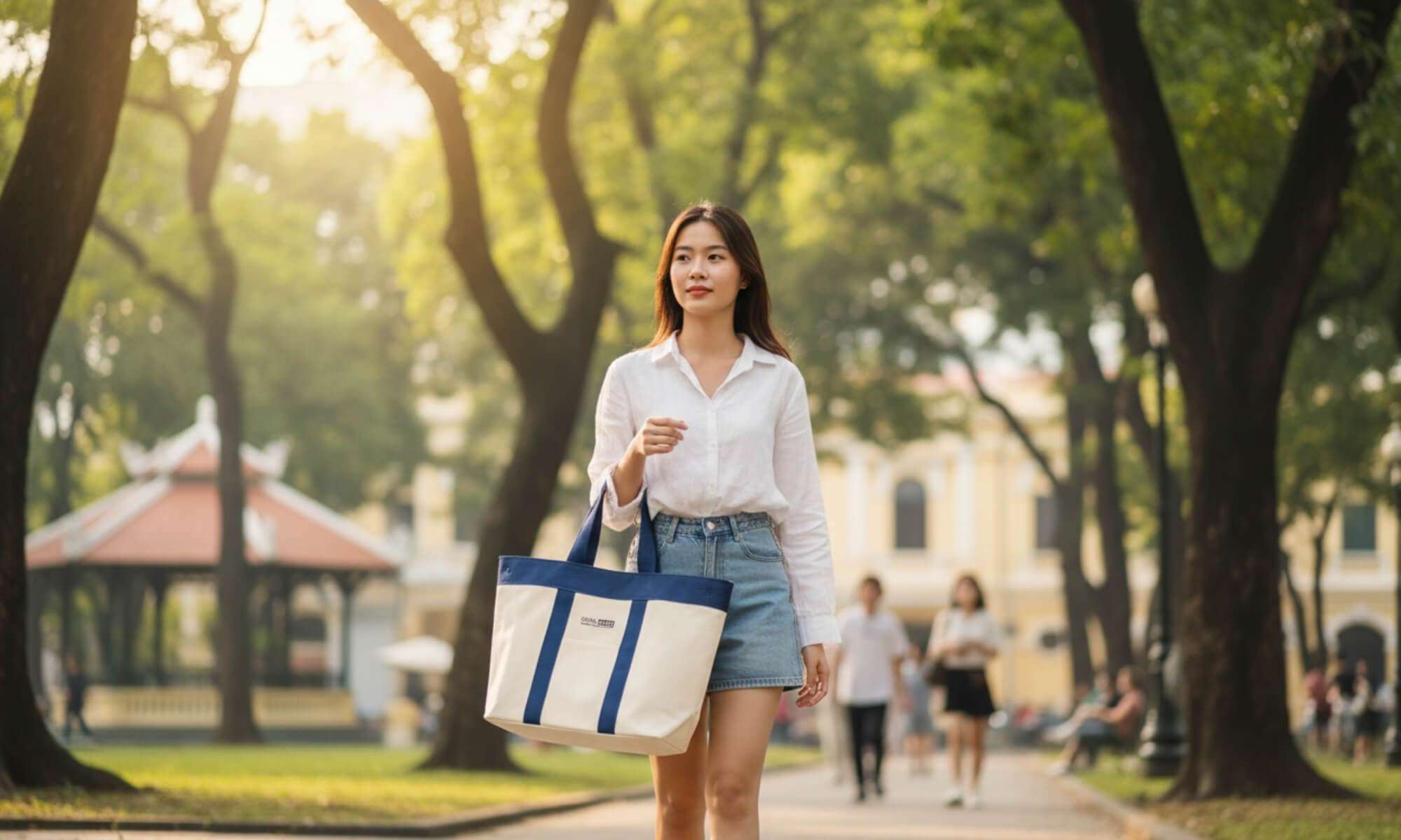 Coolmate All-day Tote Bag là phụ kiện hiện đại cho lối sống năng động và bền vững