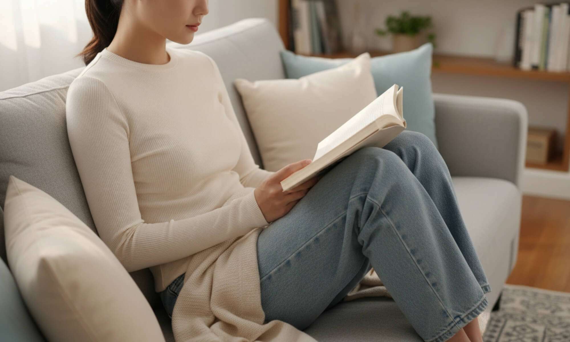 Quần áo giữ nhiệt mặc nhà gọn gàng, mềm mại, giữ ấm mà vẫn chỉn chu