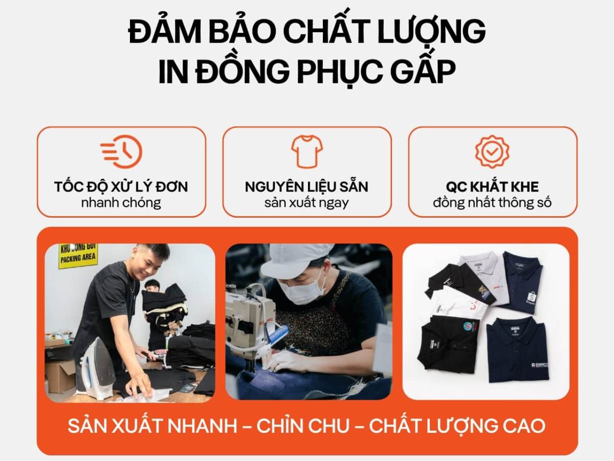 Giải pháp in áo lấy ngay chuẩn chất lượng Coolmate