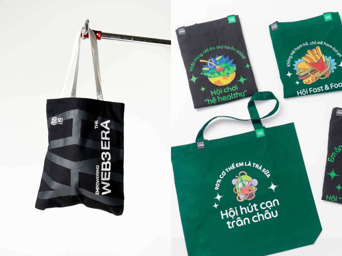 Túi canvas tiện dụng, bền bỉ cho sử dụng hằng ngày