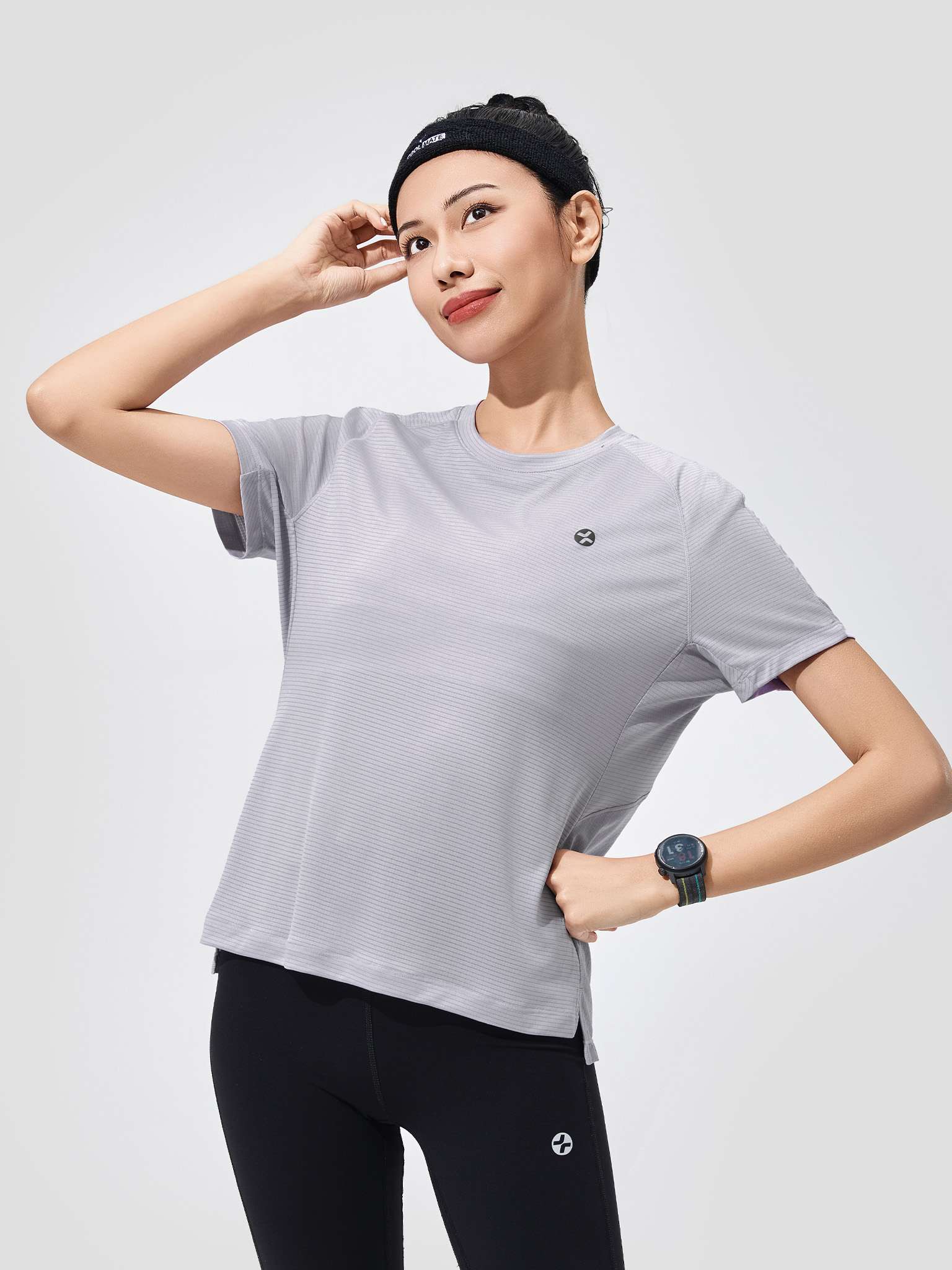 Áo thun nữ chạy bộ Core Tee Slim