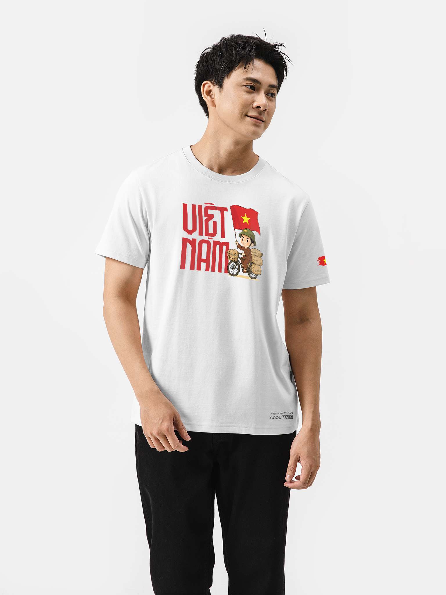 Áo thun Cotton Compact Anh Dân Công Hỏa Tiến