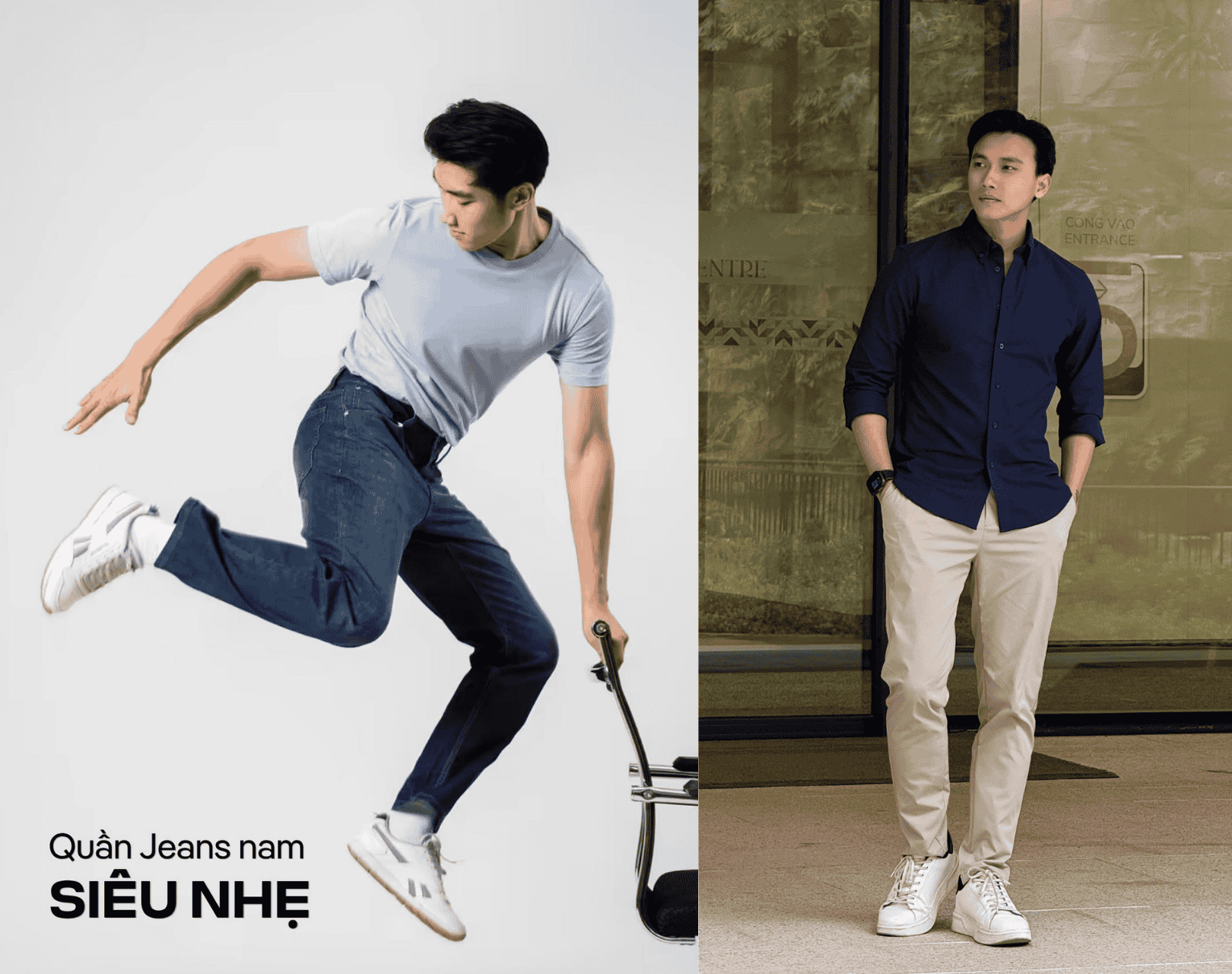 Quần nam Coolmate thiết kế hiện đại