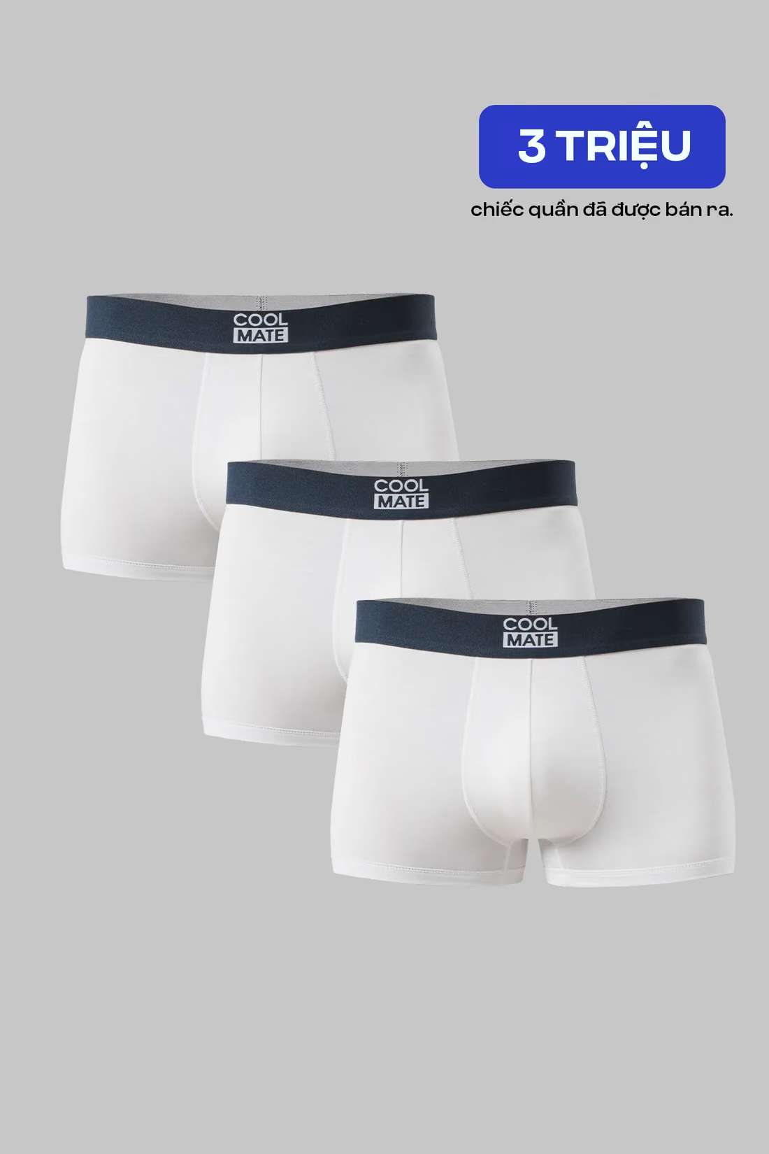 Combo 3 Quần Lót Nam Trunk Bamboo