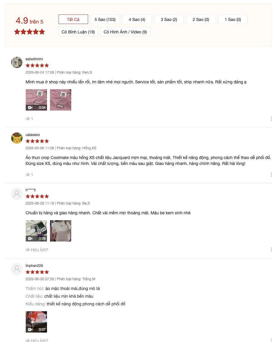 feedback crop top nữ