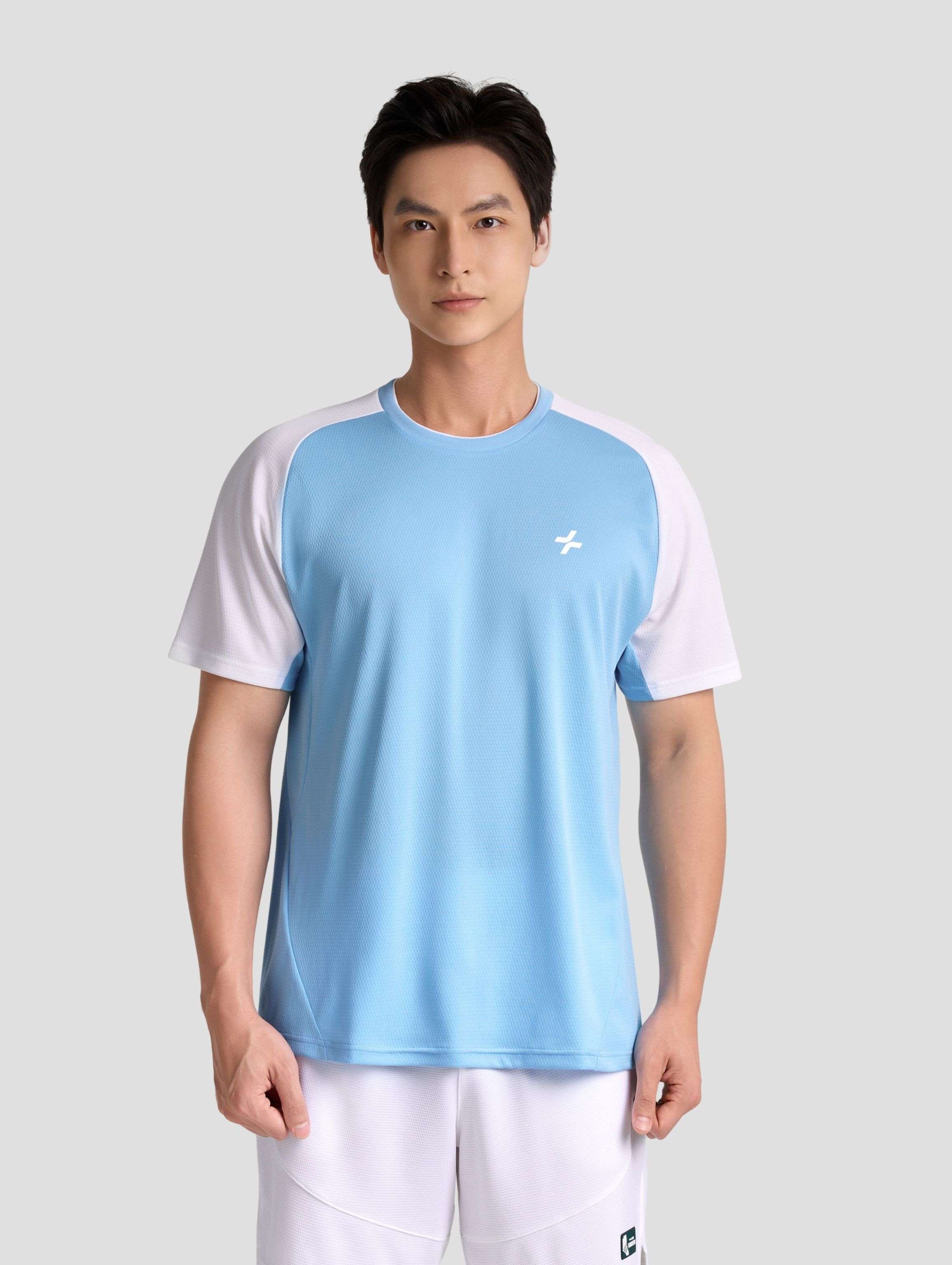 Tshirt cầu lông nam Side Line Smash Energy