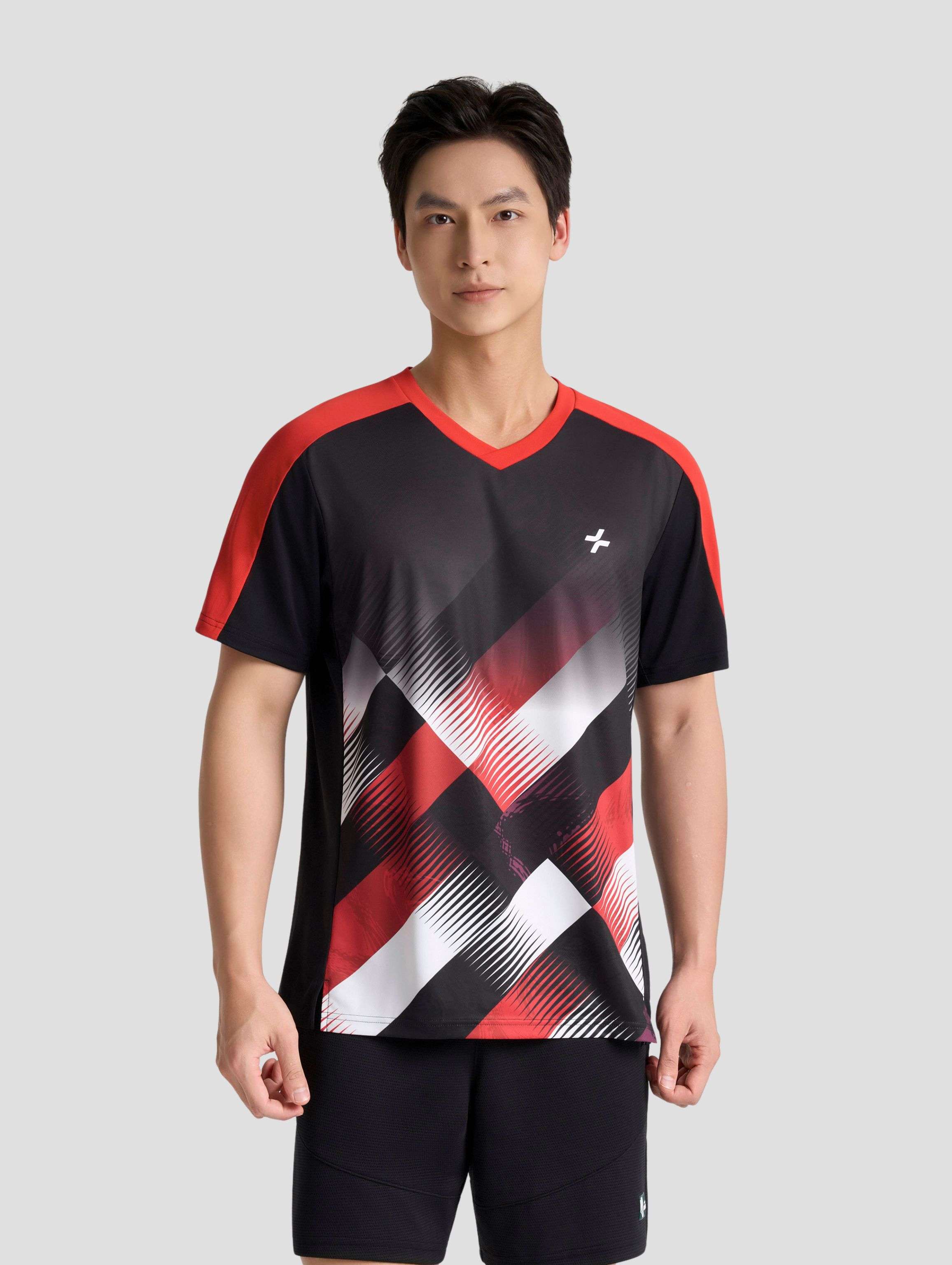 Tshirt cầu lông nam Graphic Slash Smash Energy