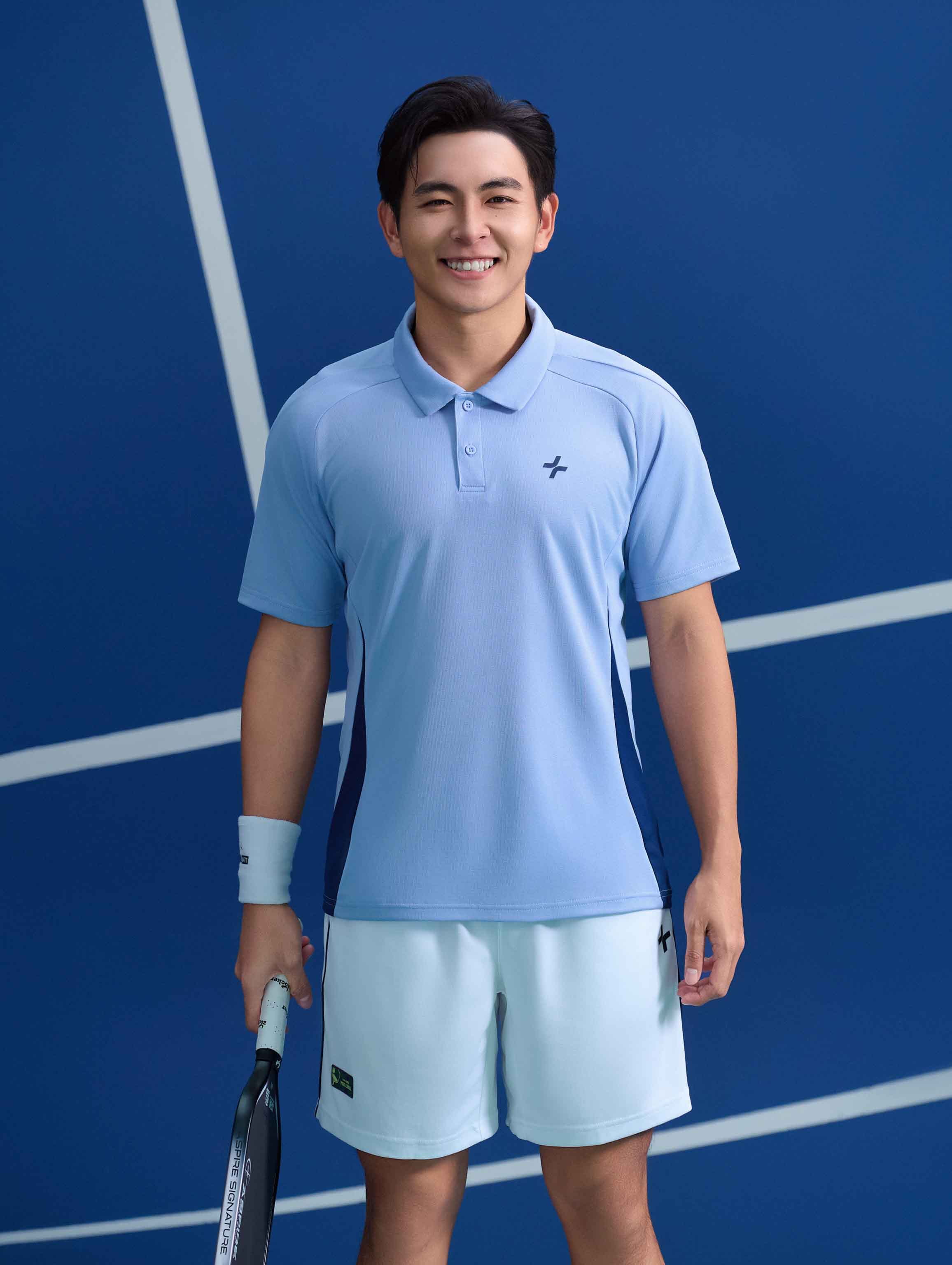 "Phúc Huỳnh x Coolmate" Polo thể thao nam Promax Sideflow