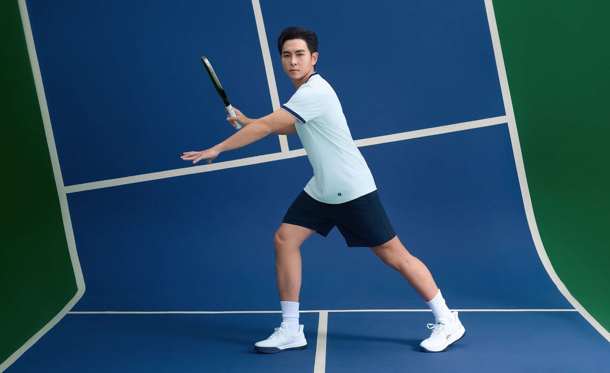 Phúc Huỳnh chơi pickleball cùng Coolmate