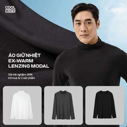Mua áo giữ nhiệt tại Coolmate
