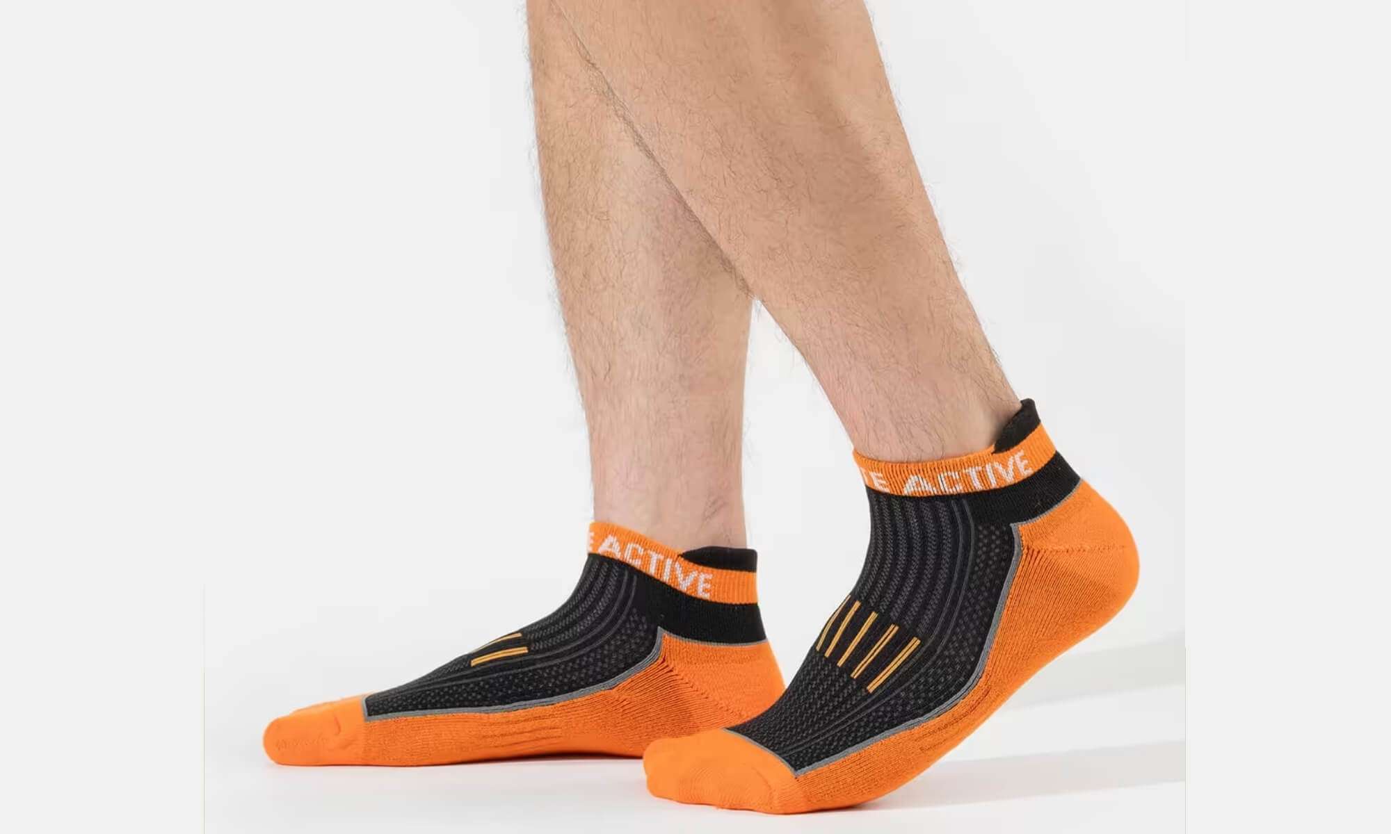 Tất Nam chạy bộ Active Cổ Ngắn thoáng khí, giảm ma sát, sải chân tự tin hơn