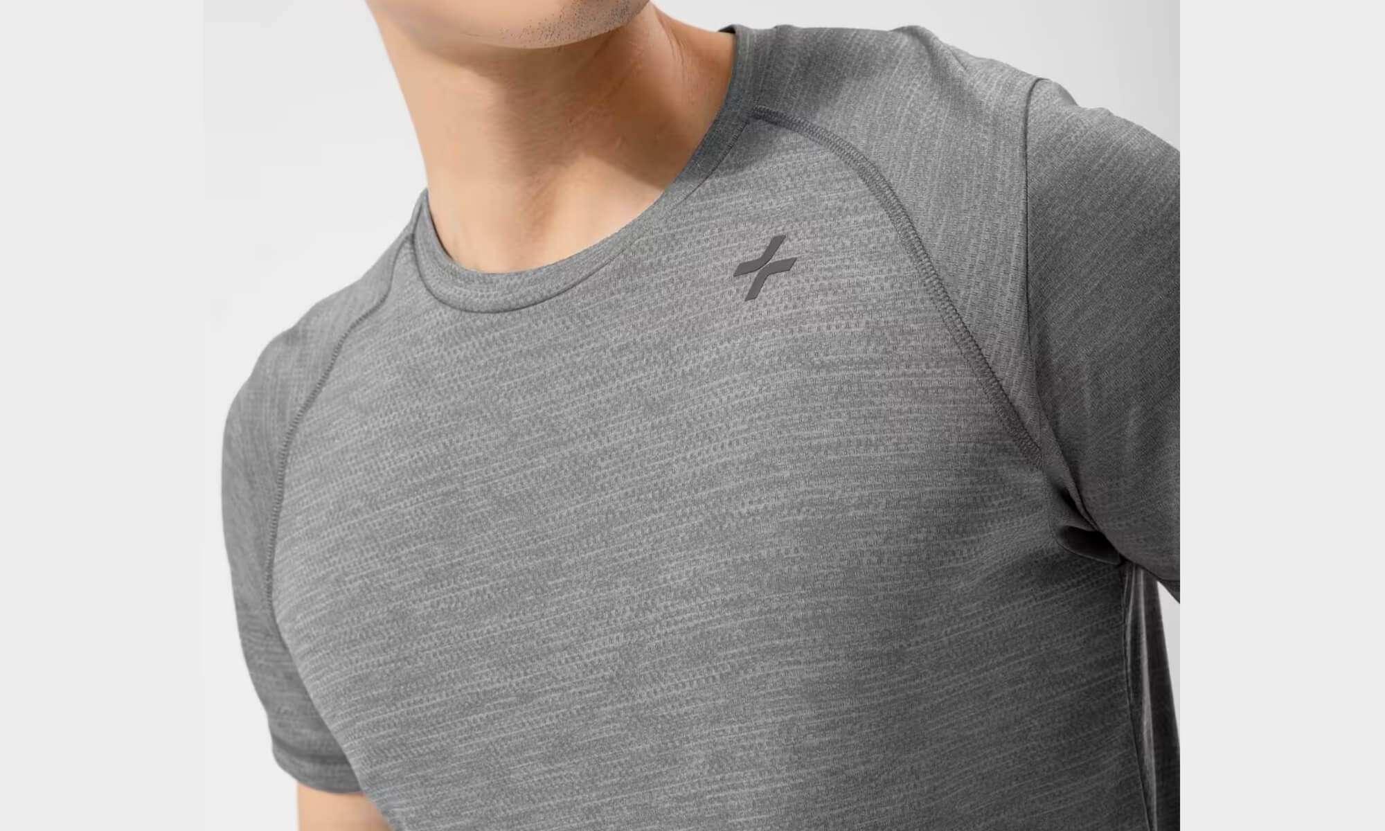 Áo thun thể thao Mesh với thiết kế dệt lưới, thoáng mát, nhanh khô