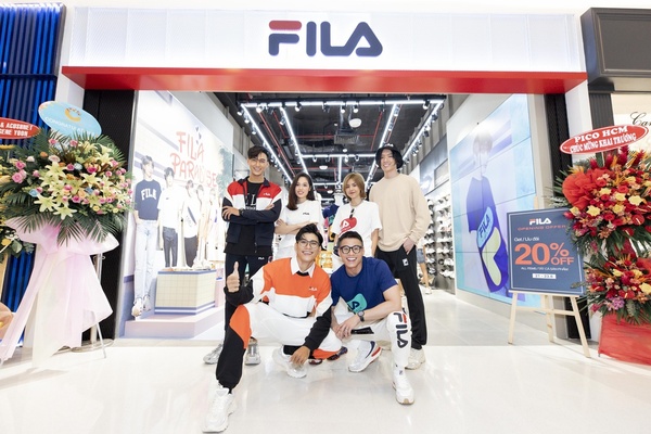  Fila Việt Nam đã có cửa hàng đầu tiên chính thức đặt tại trung tâm thương mại Crescent Mall - Quận 7  TPHCM