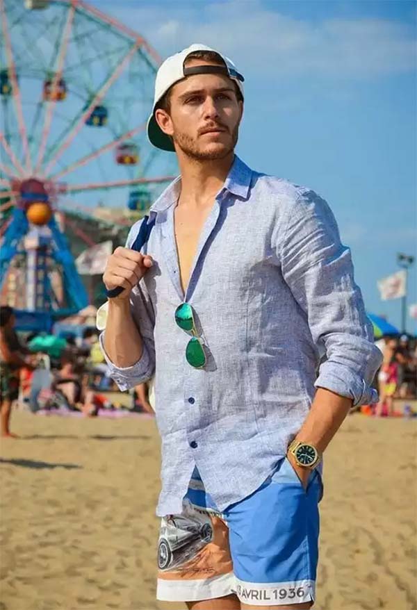 Mũ đi biển cho nam giới - items không thể thiếu cho outfit đi biển 