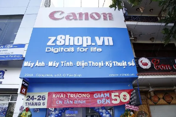 Zshop – Cam kết sửa máy ảnh chất lượng