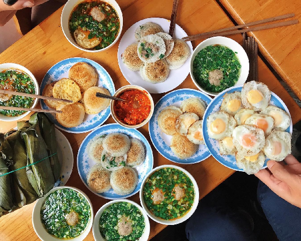 Món ngon cho bữa sáng ấm bụng