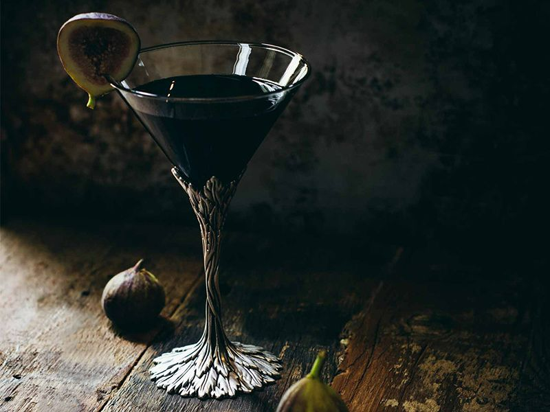 Biến thể Martini đen được uống rất nhiều trong các dịp lễ hội