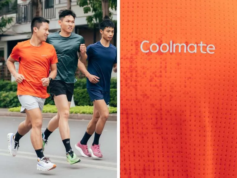 đồ chạy bộ Coolmate;