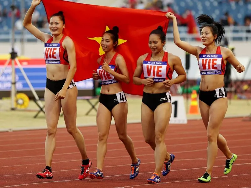 Việt Nam đứng thứ 4 trên bảng tổng sắp huy chương SEA Games