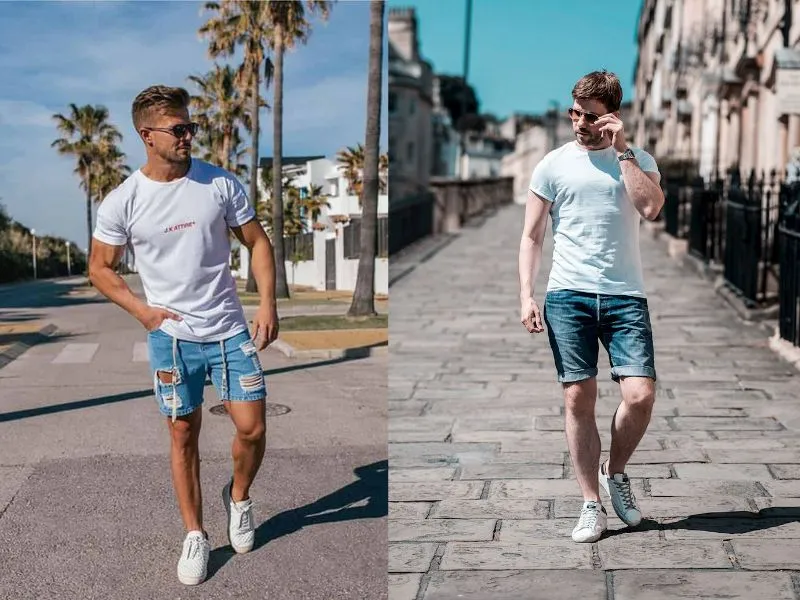 Chọn quần short jeans nam vừa vặn để tự tin thể hiện cá tính