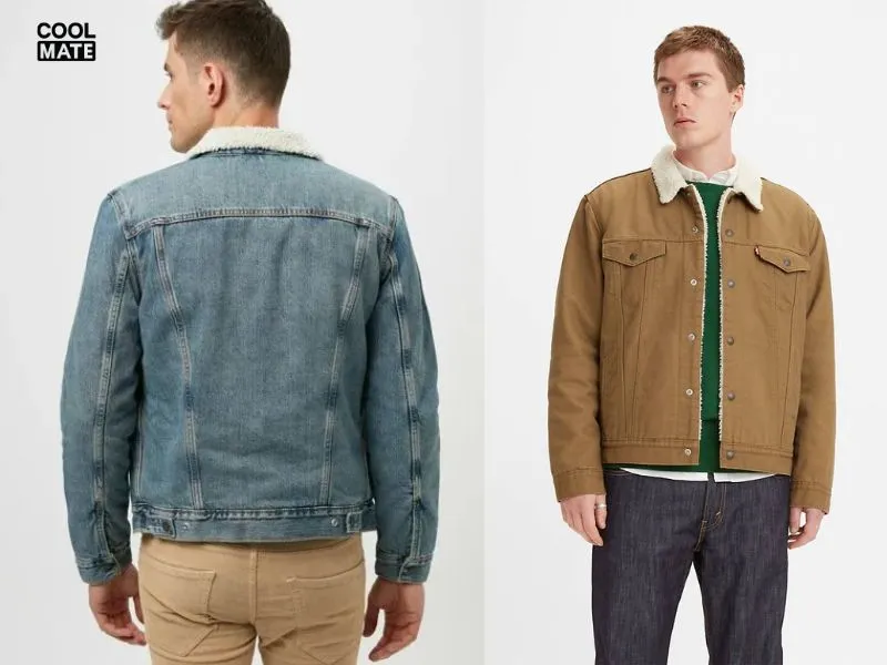 Áo khoác lót lông nam Levi's Sherpa Trucker Jacket