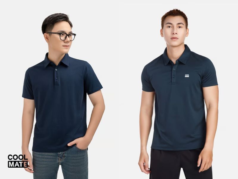 Áo polo nam kiểu dáng basic thanh lịch