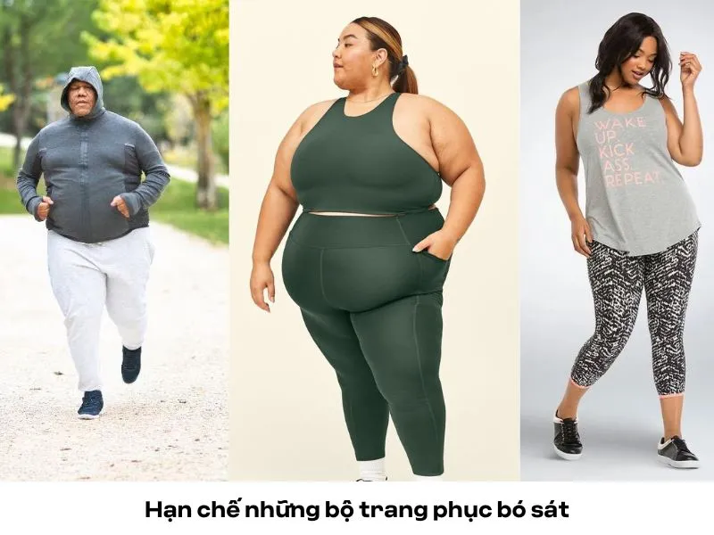 bộ đồ tập gym cho người béo