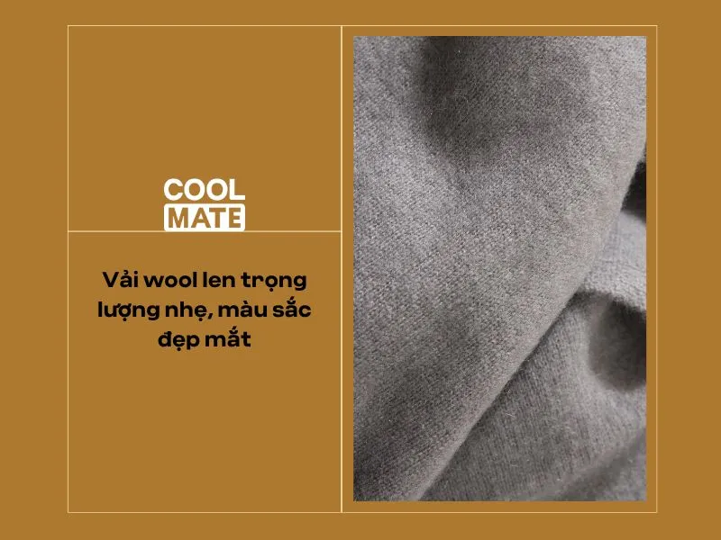 Vải wool len