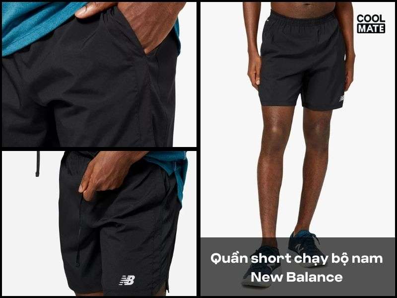 Quần short chạy bộ nam New Balance 