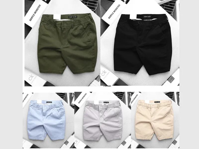 Lựa chọn màu sắc khi phối đồ cùng quần short