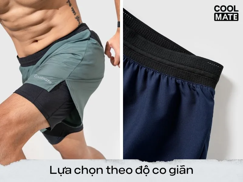 Chọn quần có độ co giãn thoải mái