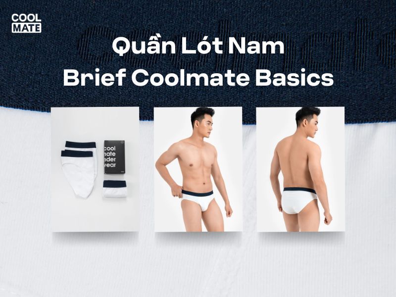 Quần Lót Nam Brief Coolmate Basics