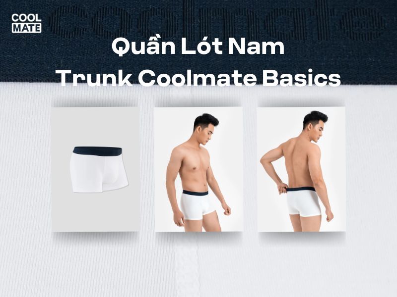 Quần Lót Nam Trunk Coolmate Basics