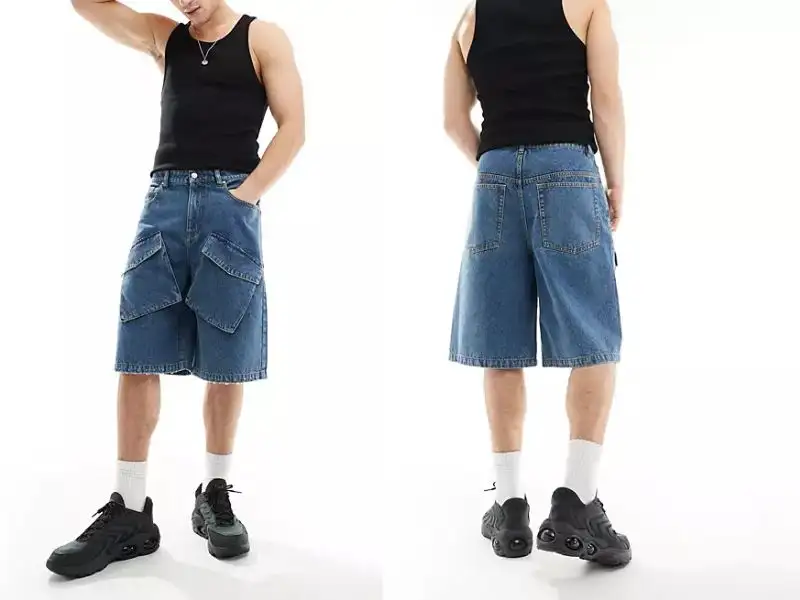    Hè về diện set đồ quần short jeans với áo tank top