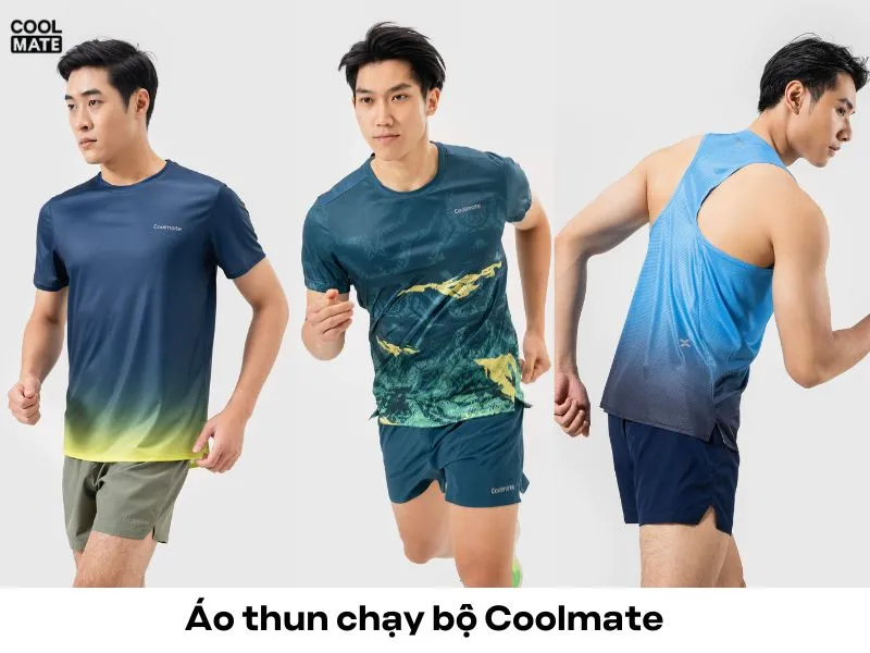 shop áo thun chạy bộ nam