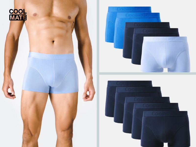 Combo 5 Quần Lót Nam Trunk Ex-Comfort Bamboo