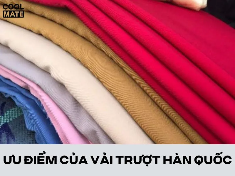 Ưu điểm của vải trượt 