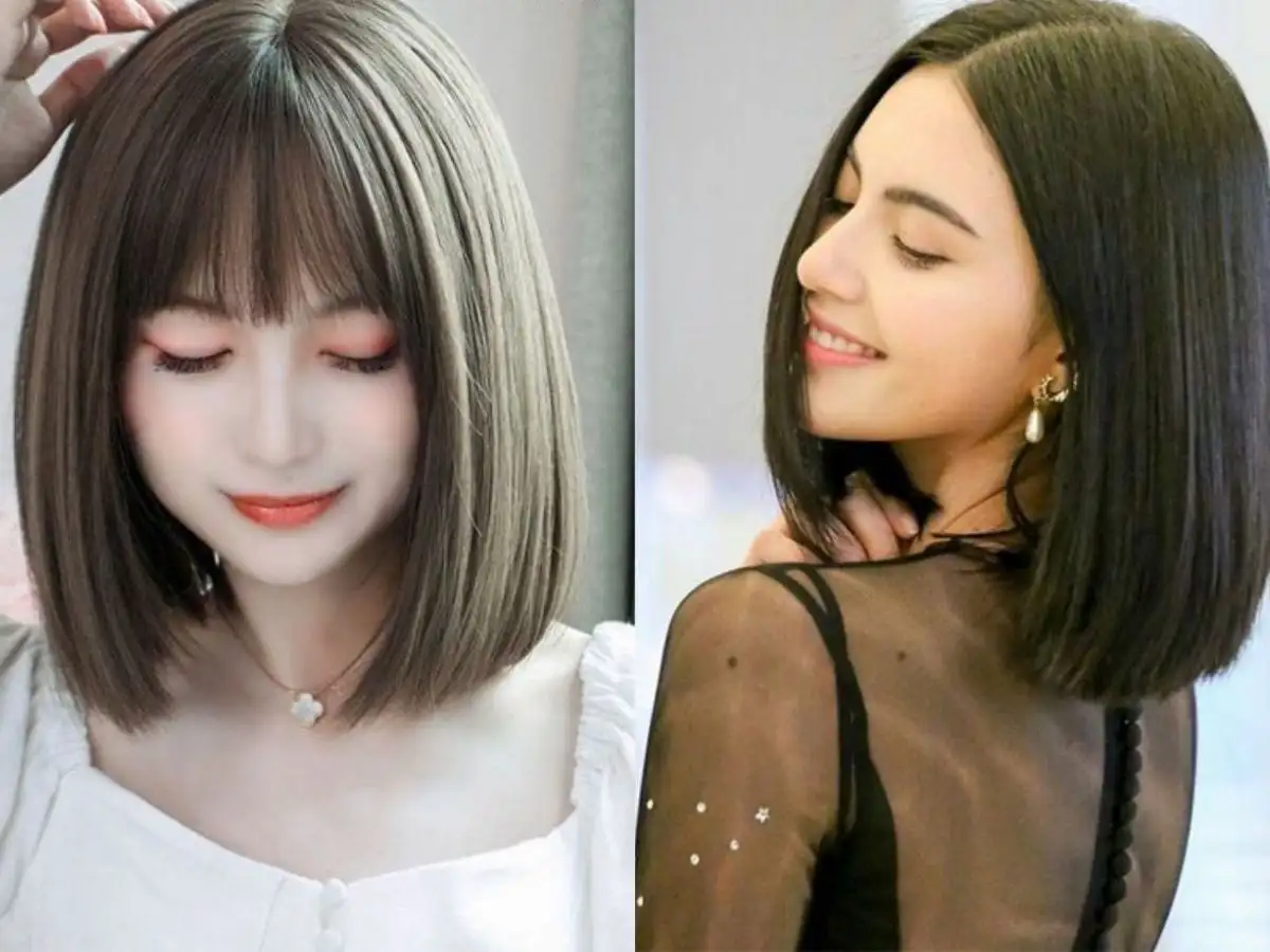 Kiểu tóc này rất phù hợp cho những bạn yêu thích sự đơn giản