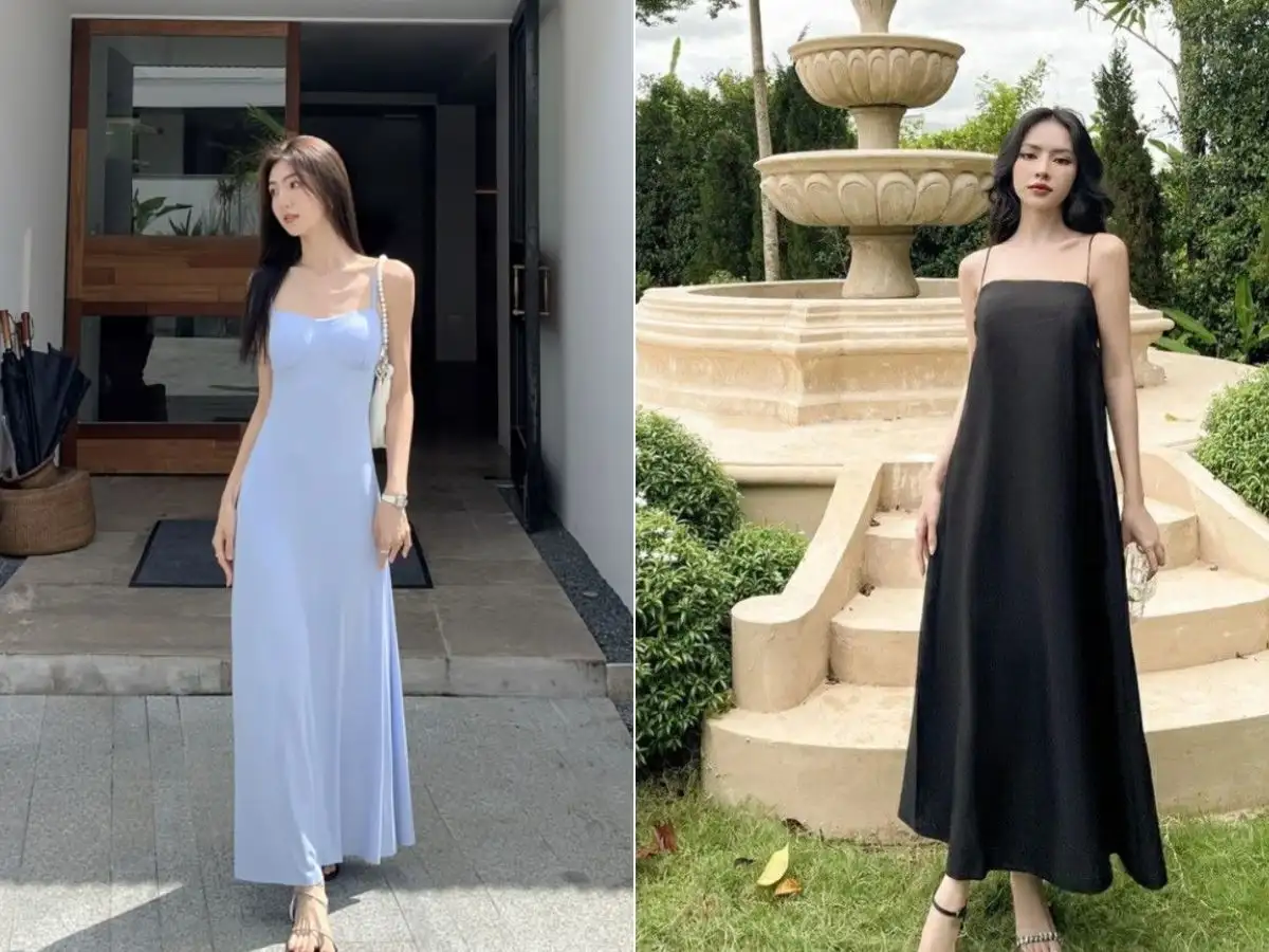 Nếu bạn là fan cứng của sự thoải mái và phong cách tối giản, hiện đại thì váy suông chính là chân ái