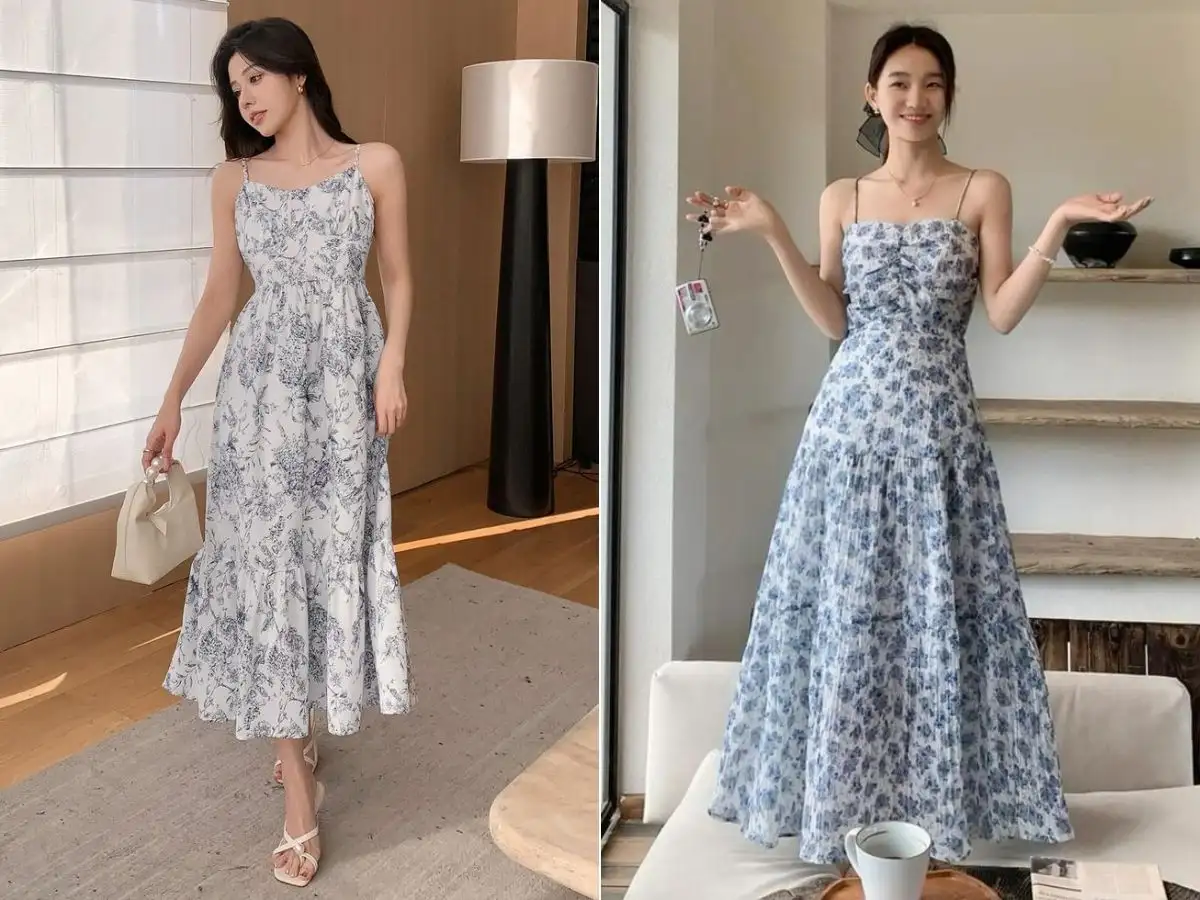 Với lợi thế đường cong rõ nét, bạn có thể tự tin diện hầu hết các kiểu váy liền thân