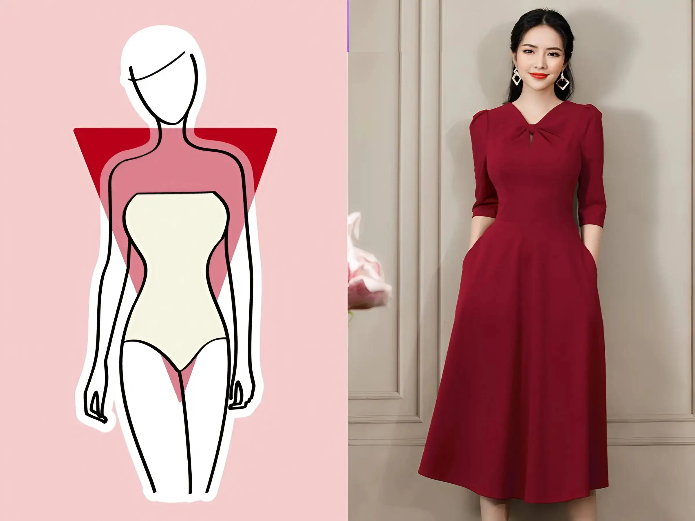 Dáng người tam giác ngược 