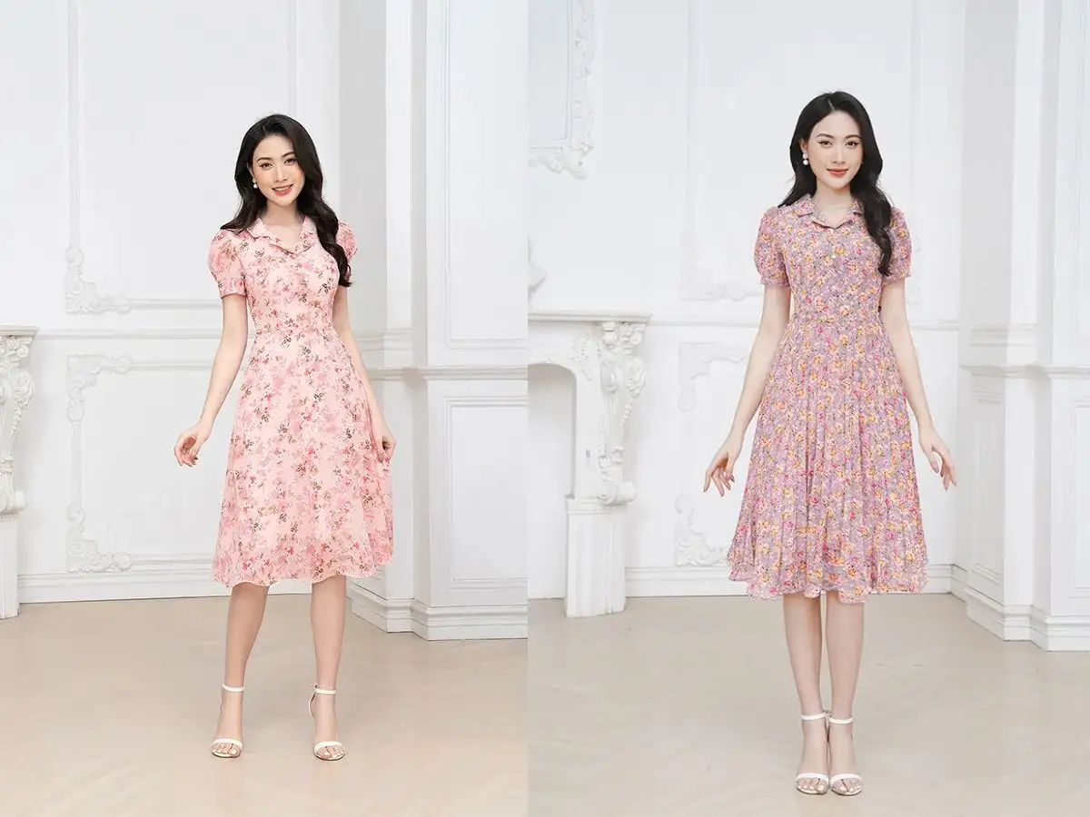 Tại Sao Đầm Xòe Công Sở Lại Được Yêu Thích Đến Vậy?