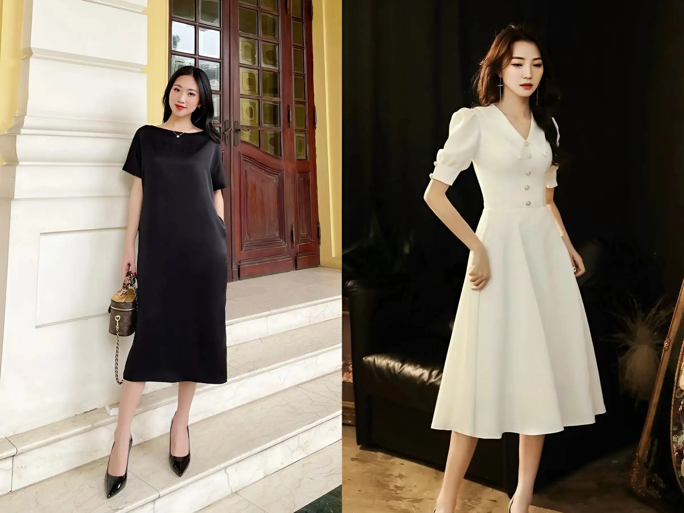 Đầm sự kiện công ty/Party sang trọng nhưng vẫn tinh tế