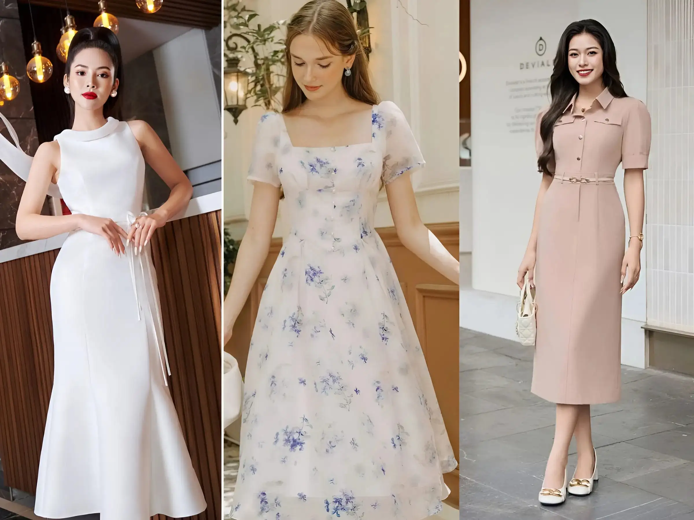 Các kiểu đầm công sở khác có thể lựa chọn