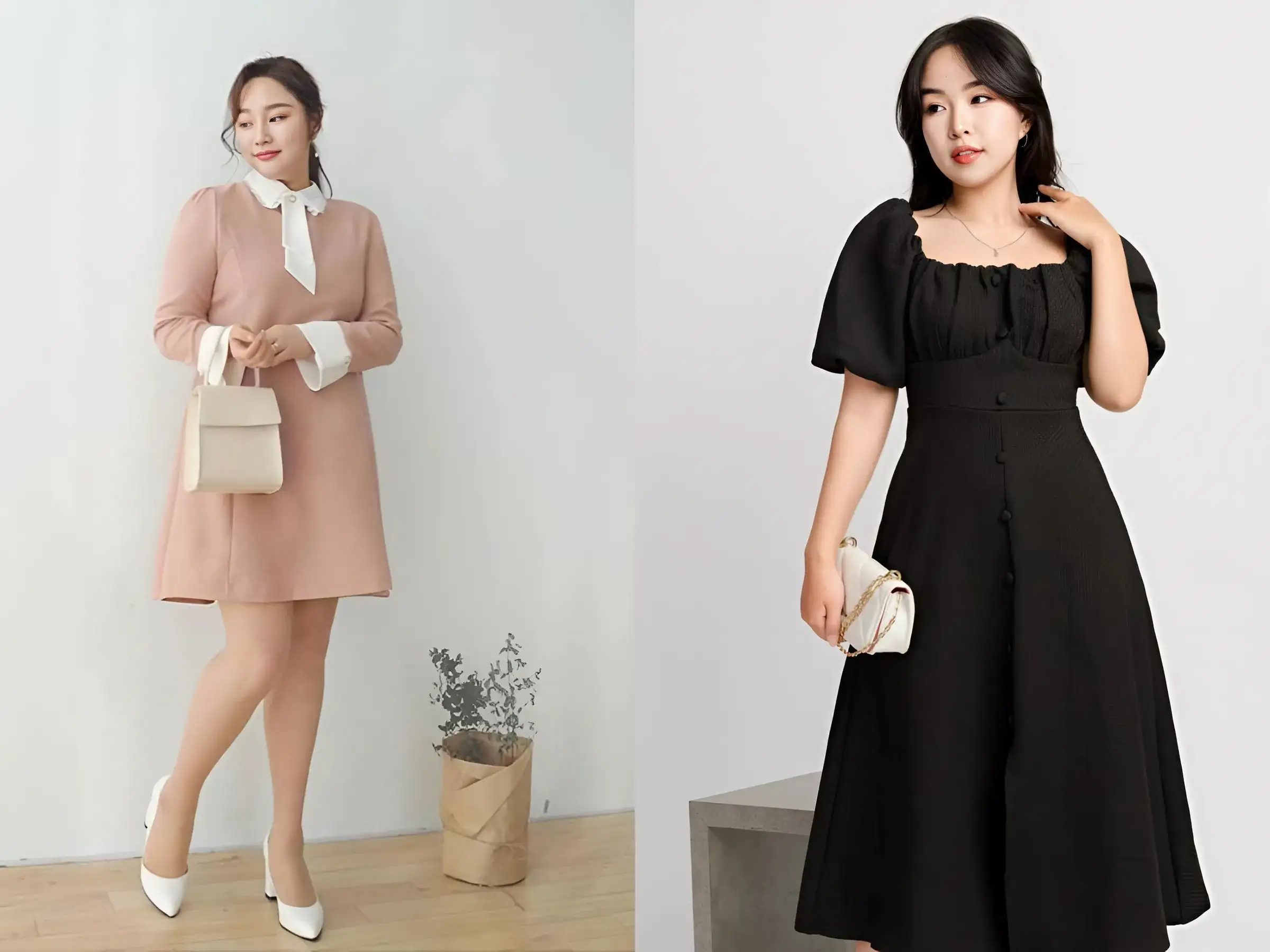Đầm cho nàng mũm mĩm vũ khí che khuyết điểm vòng 2, bắp tay