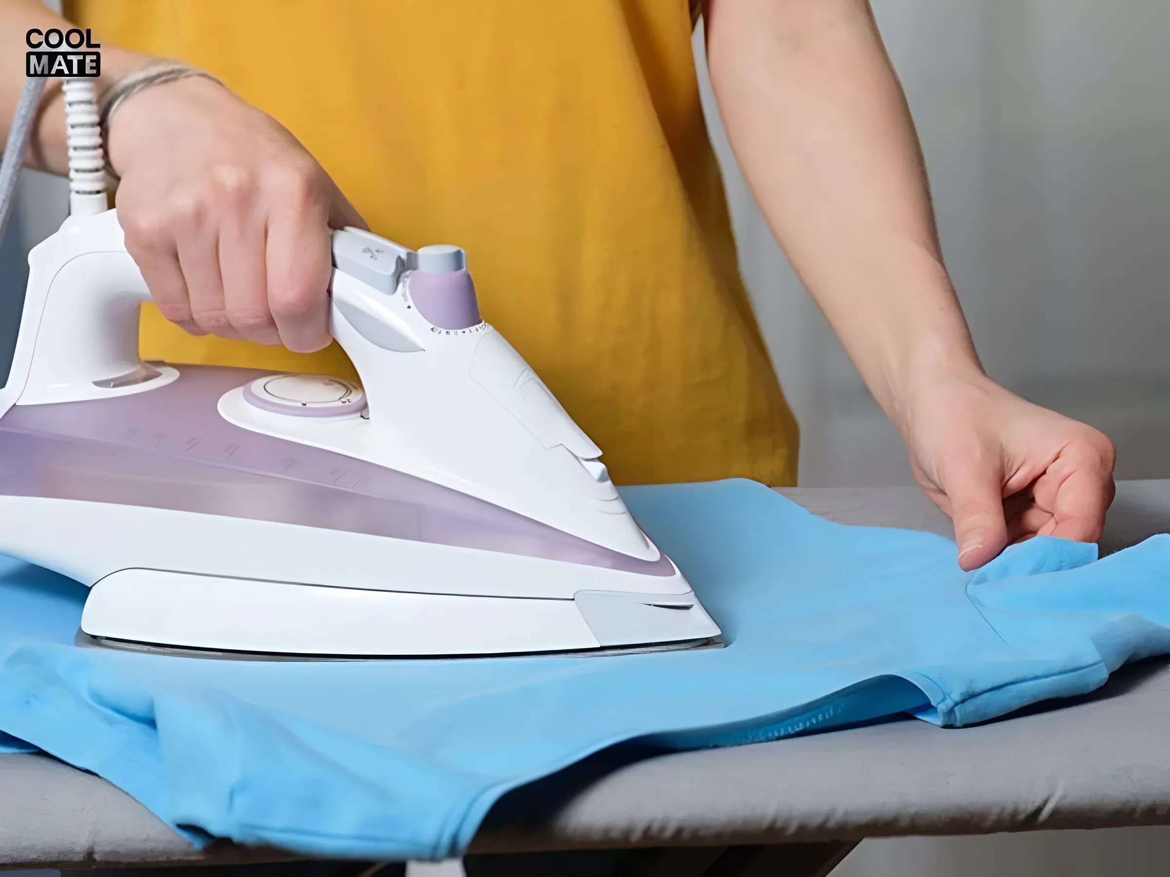 Áo nên áp dụng Kỹ thuật ủi từng phần
