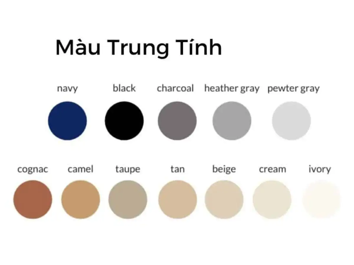 Những gam màu trung tính luôn là lựa chọn hàng đầu khi chọn áo tuổi trung niên