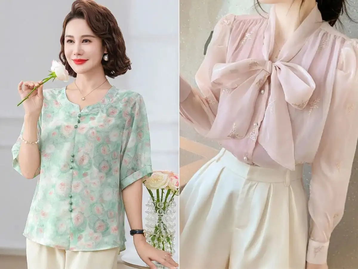 Áo voan là món trang phục đầy duyên dáng dành cho các quý cô